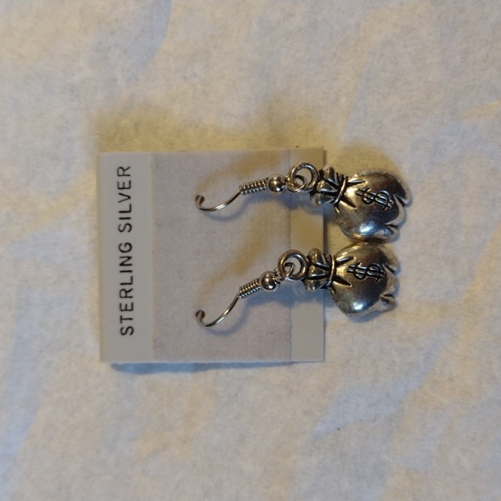 Money Bags Earrings